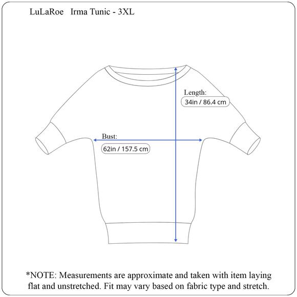 LuLaRoe Irma Tunic 3XL Solid Kelly Green St. Patrick’s Day High Low Dolman Tee - Picture 7 of 9